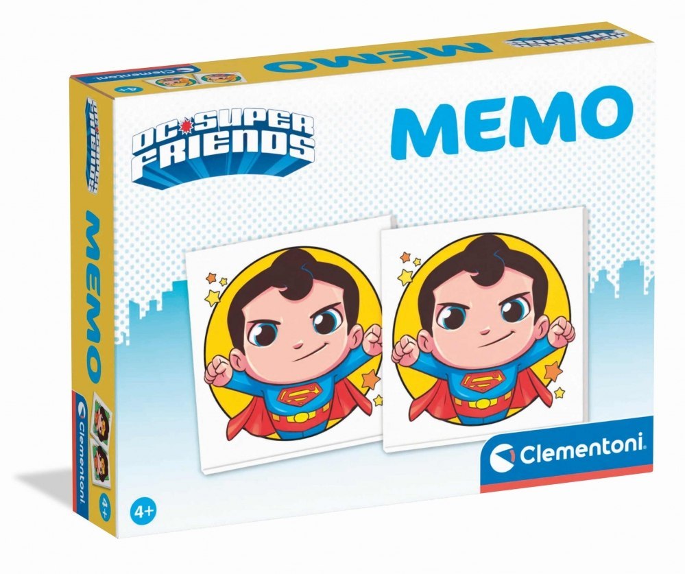 GAME MEMO DC COMICS PUD CLEMENTONI 18125 CLM CLEMENTONI